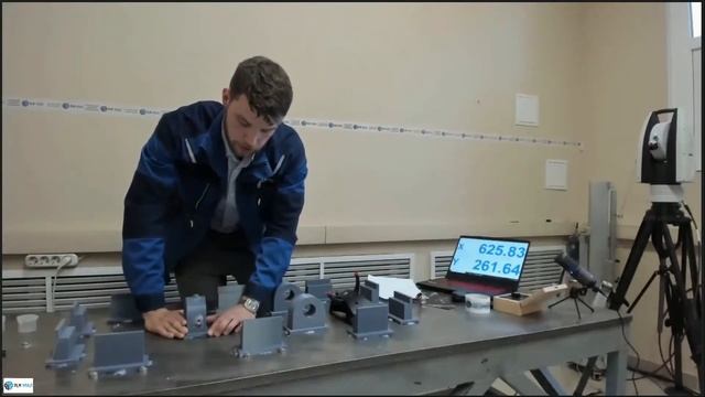 Выставление стапельной оснастки с помощью лазерного трекера Leica AT960 и ПО Spatial Analyzer смотреть онлайн