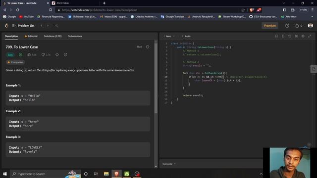 Leetcode || To Lower Case ( In 3 Ways ) || Easy || Java || Gopal