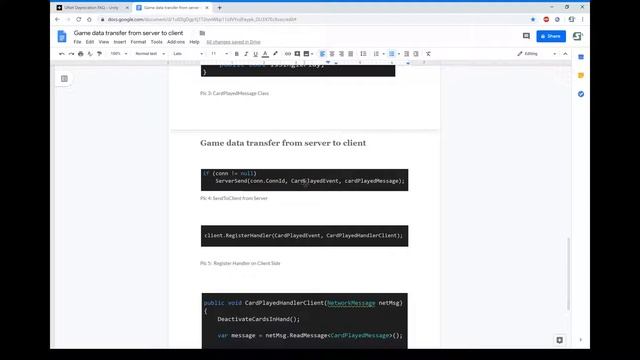 Unity multiplayer how to transfer data from Server to Client смотреть онлайн