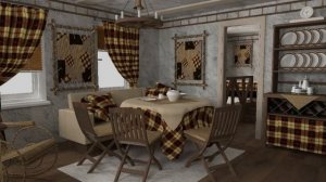 Деревенский интерьер или роскошь загородного дома?