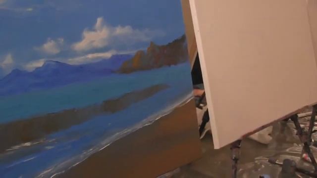 Морской пейзаж  Мастер класс  Художник Игорь Сахаров 1