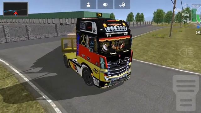 Grand Truck Simulator 2 Skin Mercedes Actros