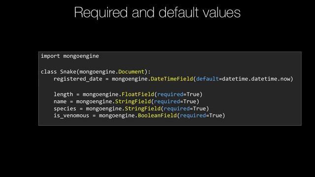 MongoDB and Python Quickstart (6/21): Concept: mongoengine entities смотреть онлайн