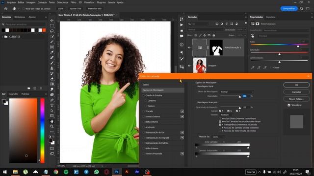 Como MUDAR A COR da roupa de forma REALISTA no photoshop (Rápido e fácil) смотреть онлайн