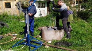 Грейфер для чистки колодца своими руками!!!???