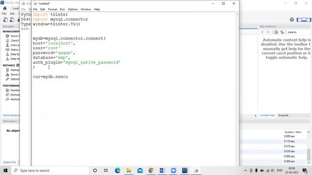 Python code to view data of mysql table on tkiner window смотреть онлайн