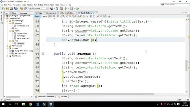 Como hacer CRUD en Java Escritorio MVC - Actualizar смотреть онлайн