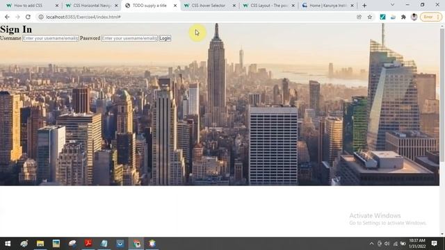 Web Design using CSS Position and Navigation Bar смотреть онлайн