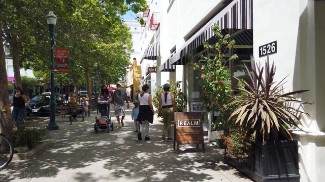 4k Downtown Santa Cruz Walking Tour 2021 | ? Binaural Sound смотреть онлайн
