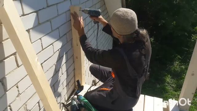 Красивые перила для балкона из дерева смотреть онлайн