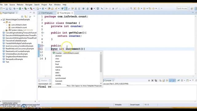 An Introduction to atomic Variables in Java | Atomic Package смотреть онлайн