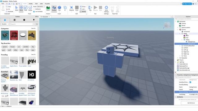 How To Make Dialogs in Roblox Studio (2023) смотреть онлайн