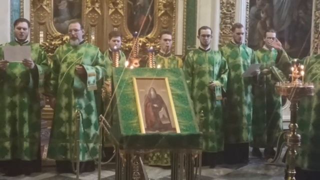 Престольный праздник преподобного Исаакия Далмацкого смотреть онлайн