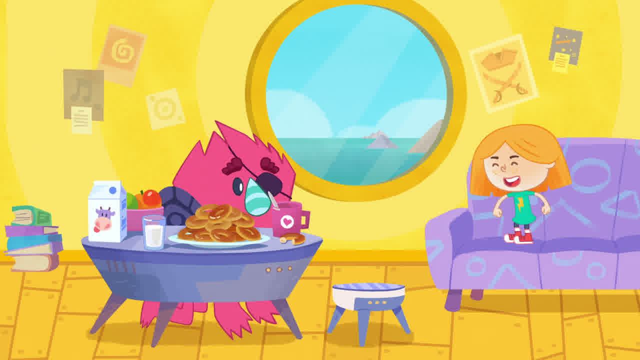 Катя и Эф, 18 серия. Бабочки-пираты смотреть онлайн