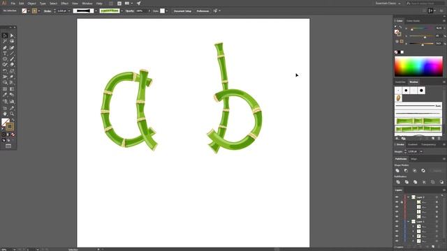 Создание и использование кистей Art Brush в Adobe Illustrator смотреть онлайн