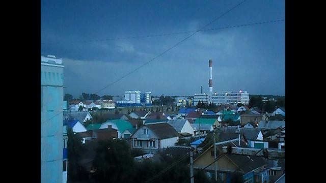 Молния после жары!Туймазы Башкирия! смотреть онлайн