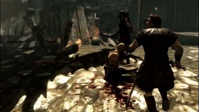 The Elder Scrolls:5 Skyrim Прохождение серия 1 ( Хелген ) смотреть онлайн