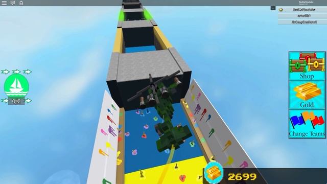 ВОЕННАЯ ТЕХНИКА В ЛОДКАХ РОБЛОКС | Build a Boat For Treasure roblox | Танк, вертолет и авианосец смотреть онлайн