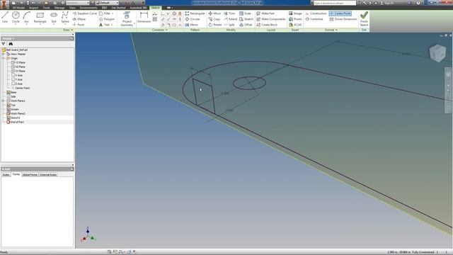 Part 1 - How to create a simple skeleton sketch driven assembly within Autodesk Inventor. смотреть онлайн