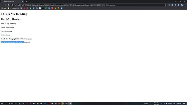 Web Design [22] How To Web Design Html And Css "Use of – Text italic Tag" Bangla Tutorial 2020 смотреть онлайн