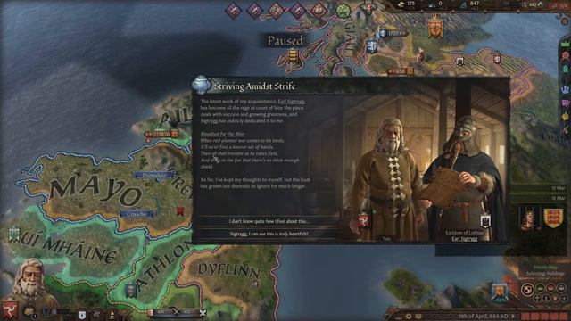 CK3 - The Kingdom of Man - 03 - Of Health & Books смотреть онлайн