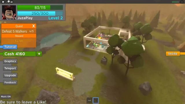 Выживание в зомби апокалипсис Роблокс / Outbreak Tycoon Roblox смотреть онлайн