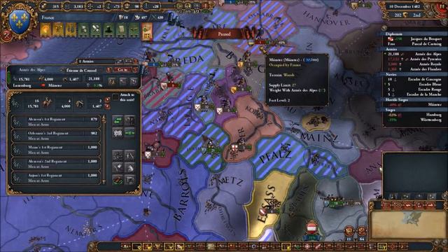 Let’s Play Europa Universalis 4 Ironman Achievement Run - 33 - Superhard France смотреть онлайн
