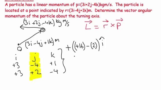 11) Vector Angular Momentum cross Product 1 numerical смотреть онлайн