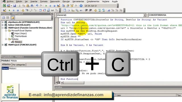 Convertir Divisas en Excel Función VBA Macros смотреть онлайн