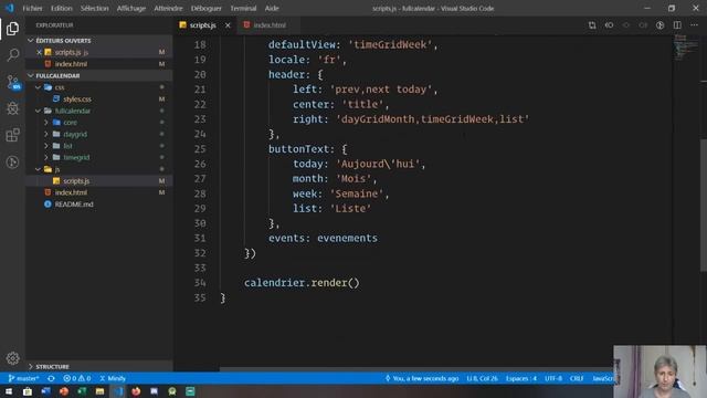 Live Coding : Utilisation de FullCalendar смотреть онлайн