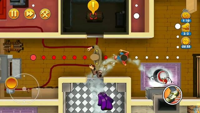Robbery Bob 2 - Pilfer Peak levels - 11 - 20 Gameplay Walkthrough PART 8 (iOS, Android) смотреть онлайн