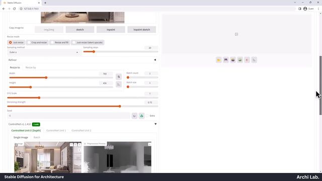 Controlnet For Architecture Visualization : AI Architecture Design