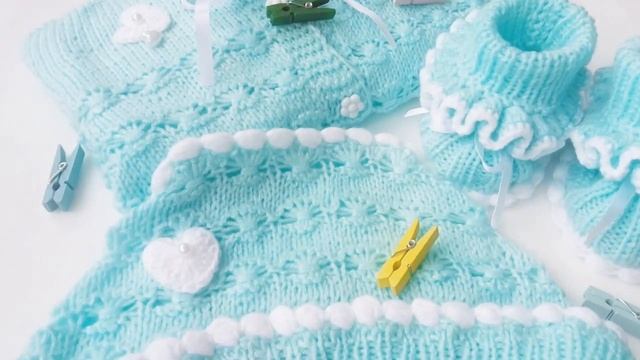 Комплект для новорожденного ,,Дымка". смотреть онлайн