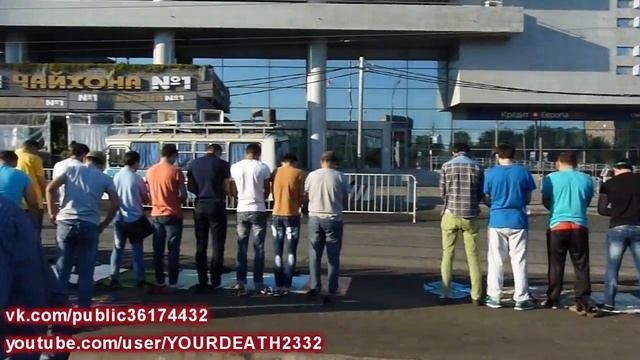 УРАЗА-БАЙРАМ МОСКВА, НАМАЗ / Eid Ul-Fitr, MOSCOW, Namaz