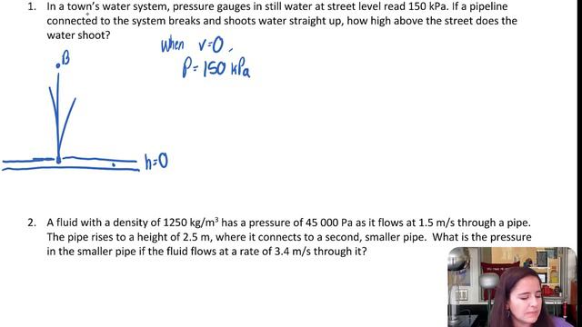 AP Physics 2 Lecture 1-3 Bernoulli's Principle смотреть онлайн