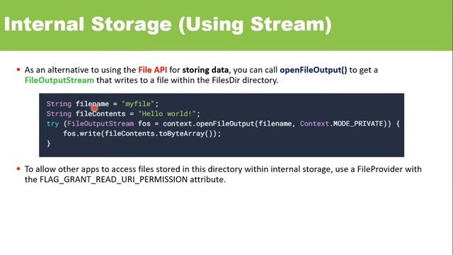 Android Data Storage & Access Part 1: App-Specific Data & Shared Preferences смотреть онлайн