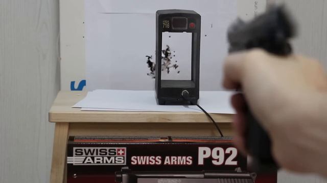 Увеличение мощности Swiss Arms P 92 . Gletcher BRT 92FS auto пневматический пистолет смотреть онлайн
