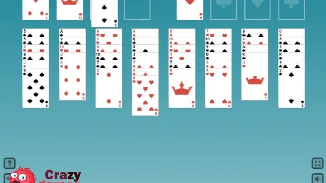 Freecell Solitaire| Walkthrough CrazyGamesOnline смотреть онлайн