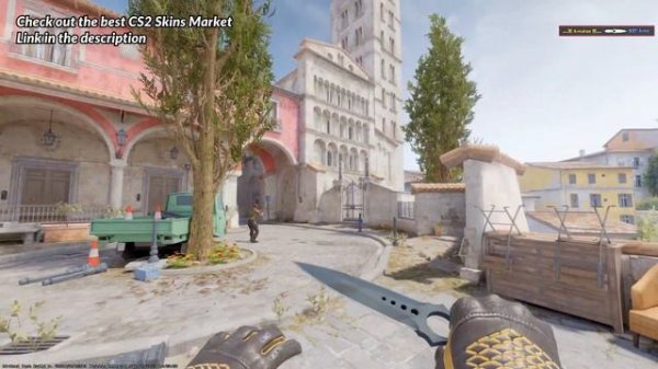 ★ CS2 Skeleton Knife Night Stripe | CS2 Knife In-Game Showcase [4K]