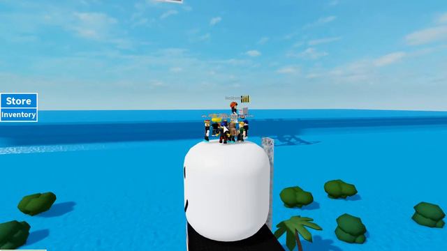 я играю в Roblox РЕЖИМ: цунами симулятор смотреть онлайн