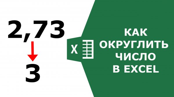 Как округлить число в Excel