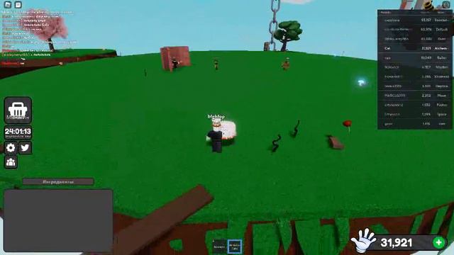 Обнова в Slap Battles +новая перчатка смотреть онлайн