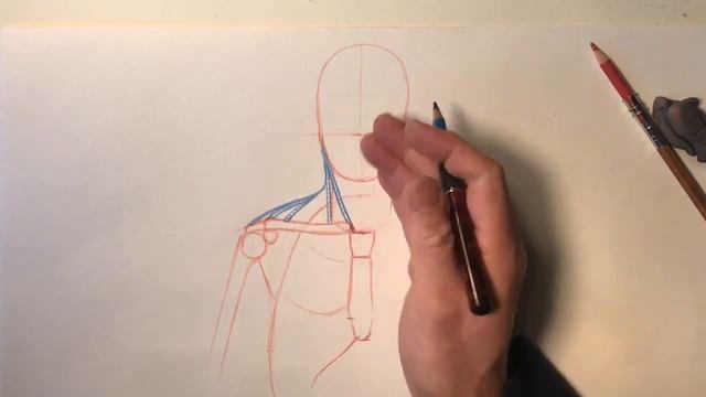 Drawing Muscles according to Leonardo da Vinci | Part A смотреть онлайн
