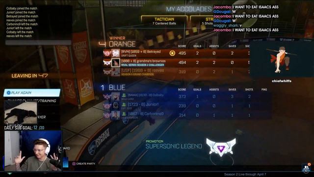 Daily Rocket League Plays: JOE TURNS INTO A DRAGON смотреть онлайн