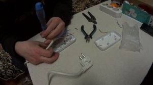 Как подключить колодку к проводу. Своими руками.