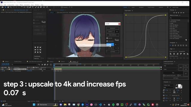 Twixtor, Flowframes and Topaz but with only an After Effects script. смотреть онлайн