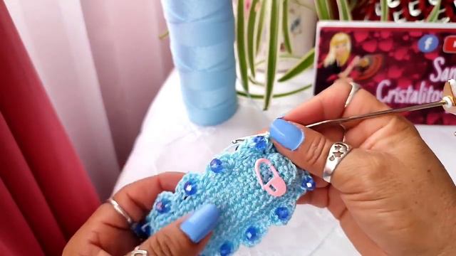 Como tejer un bonito MONEDERO a CROCHET смотреть онлайн