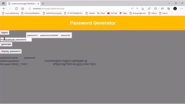 password generator in php смотреть онлайн