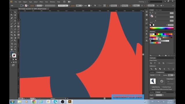 Flat design monster - Illustrator tutorial смотреть онлайн