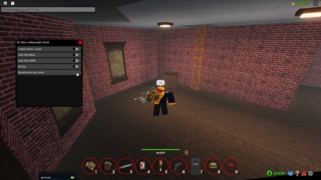 Roblox Ohio Script ( Auto rob bank, Auto collect items, No clip) *Pastebin смотреть онлайн